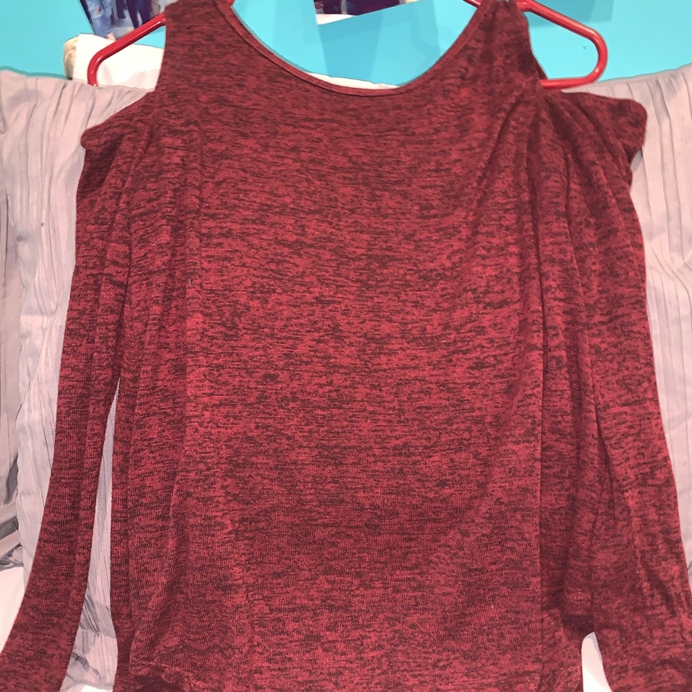 Cold shoulder shirt